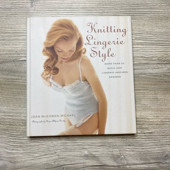 Knitting Lingerie Style Hardcover Book - Picture 9 of 11